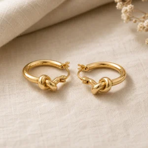 گوشواره گره ای - ZR-C03101